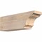 Ekena Millwork Pescadero Smooth Rafter Tail, Douglas Fir, 5 1/2"W x 8"H x 24"L RFT06X08X24PEC00SDF - alternate 1
